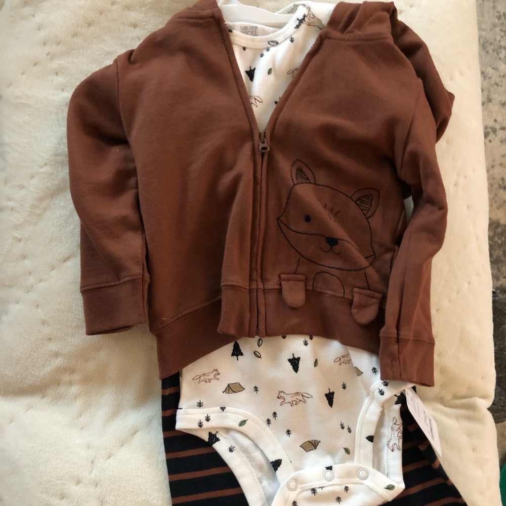 Carter’s 3 piece fox set